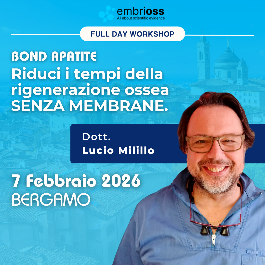 CORSO Full day - Workshop: Diventa un esperto di cemento osseo bond apatite | BERGAMO (07/02/2026)